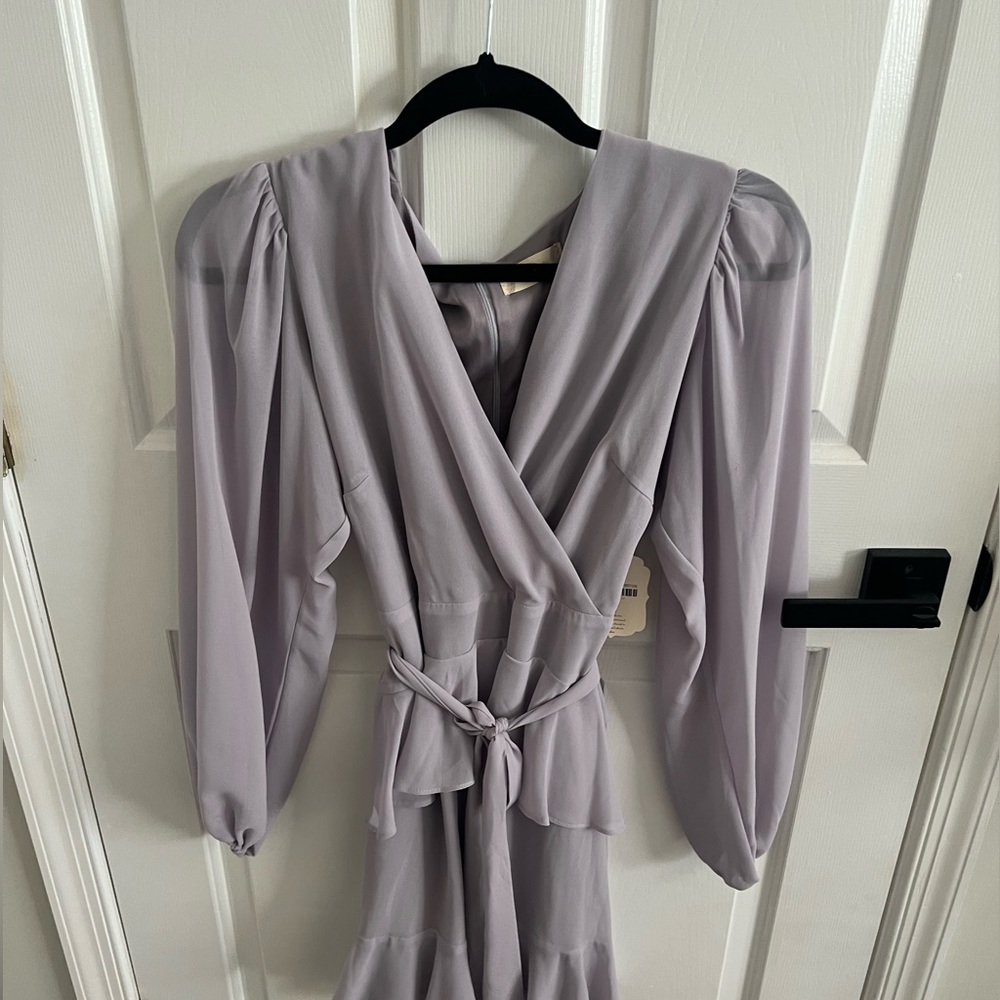 altar’d state purple ruffle dress // Size: large